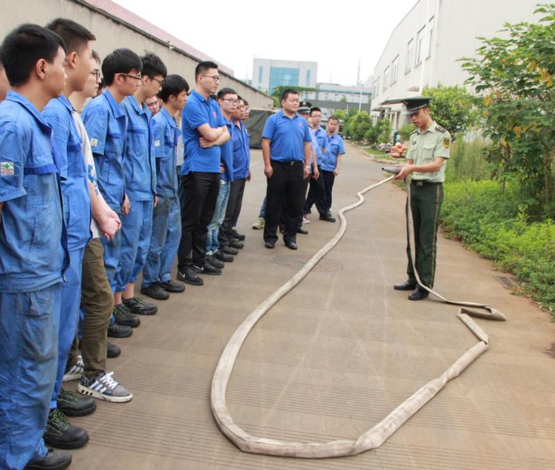 正恒动力消防栓使用培训